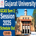 Gujarat University Releases GCAS Semester 2 Admission 2025 Schedule; Apply by January 26